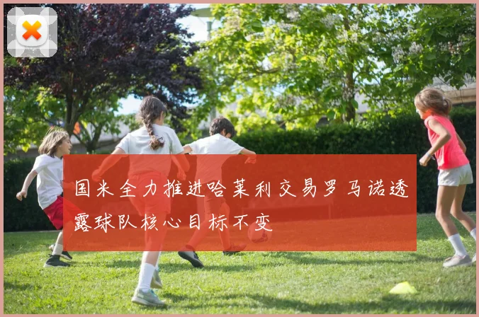 国米全力推进哈莱利交易罗马诺透露球队核心目标不变